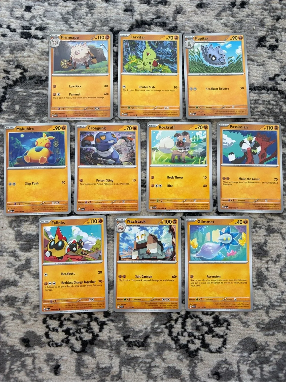 Pokemon Paldea Evolved Binder Builder Lot 41 Unique Cards No Duplicates